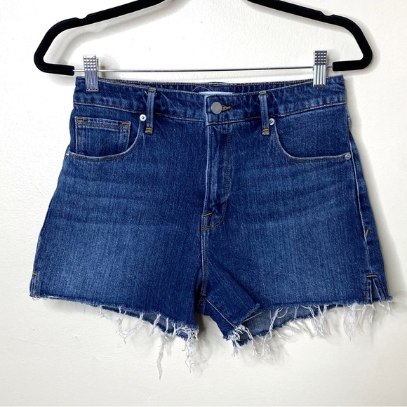 Good American Denim Shorts Cut Off - Picture 1 of 6